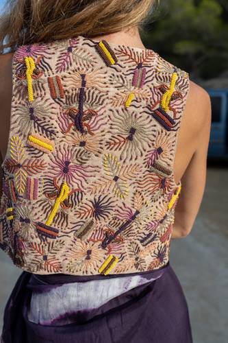 mosquito net, colorful, sustainable summer dresses, handmade