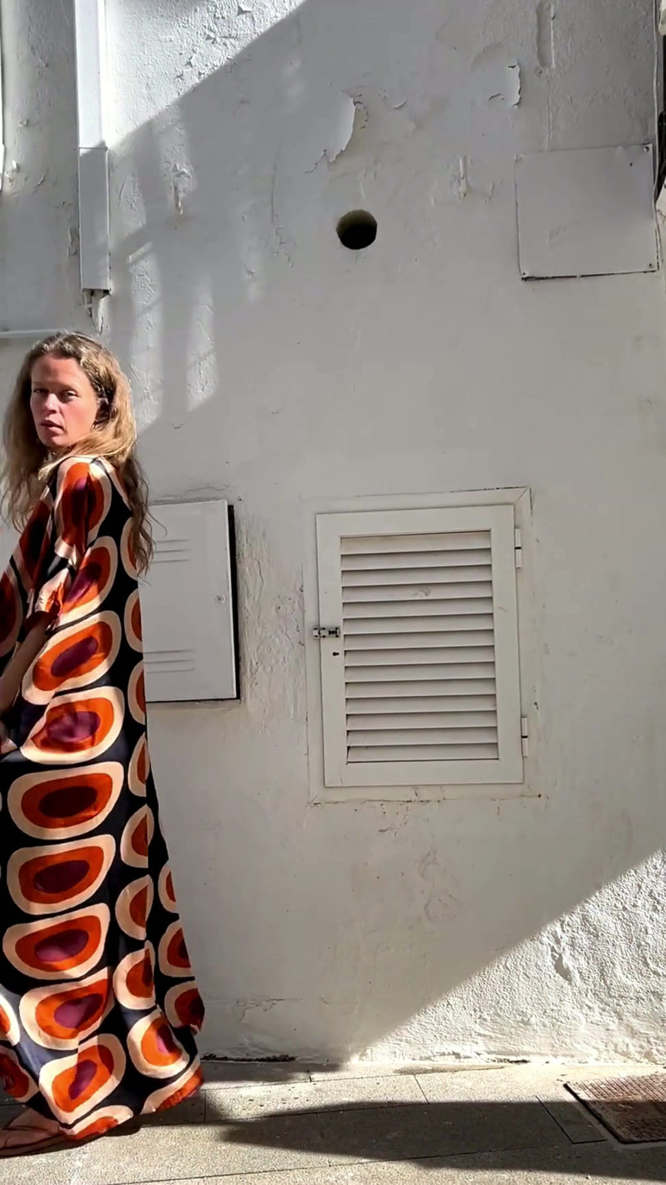 Thumbnail: robe dress summer seventies pattern