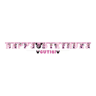 MINNIE MOUSE FOREVER LETTER BANNER KIT