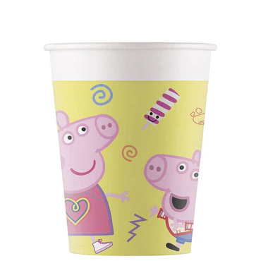 PEPPA PIG HASBRO PAPER PCS CUPS 8PCS
