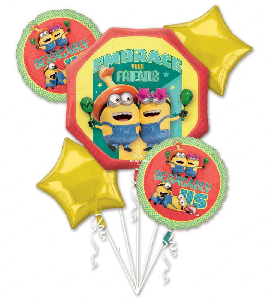 Balloon Bouquet Despicable Me 4