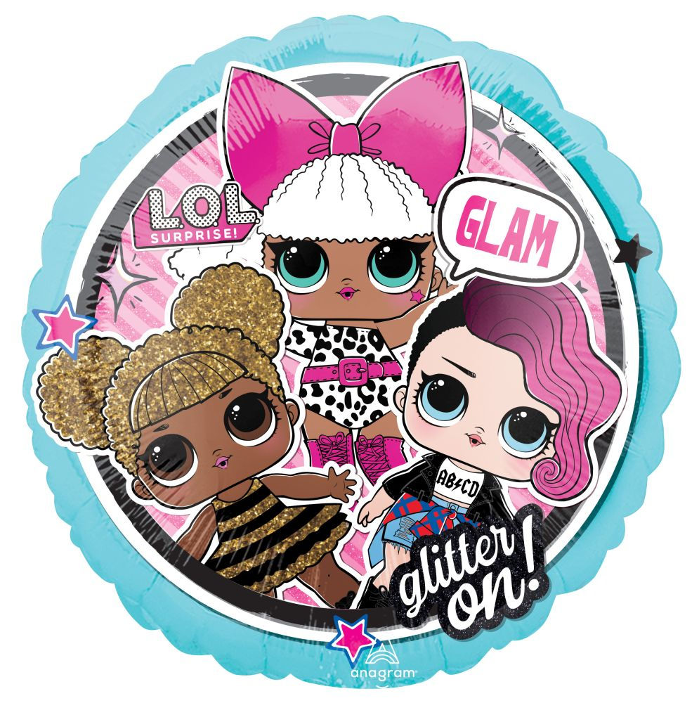 18" LOL Glam Balloon