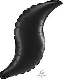Curve 19" Onyx Black Balloon