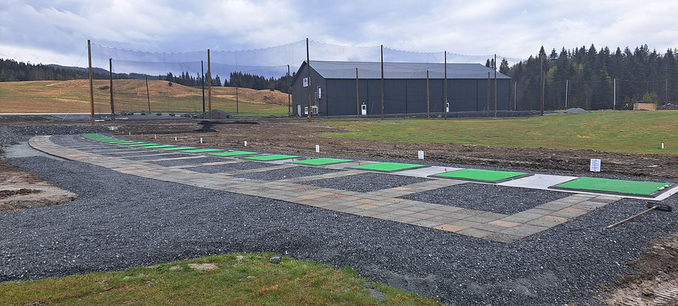 Åpning av Driving range