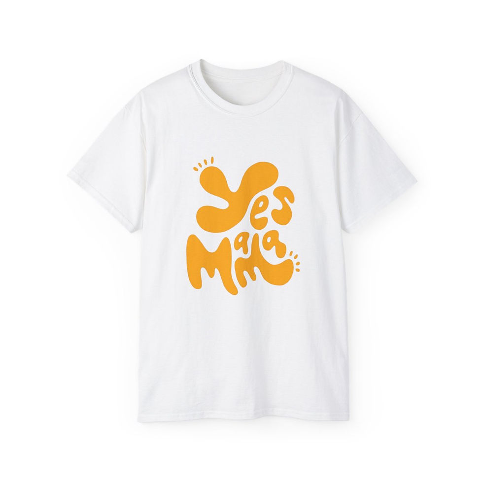 Yes Mama Orange - Unisex Ultra Cotton Tee