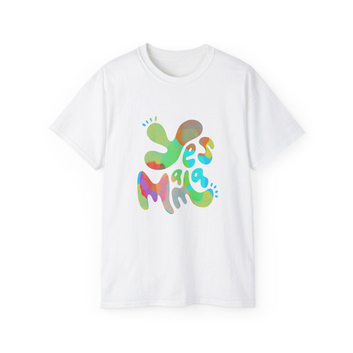 Yes Mama Rainbow - Unisex Ultra Cotton Tee