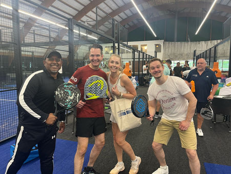 Ontzettend sportief padeltoernooi!