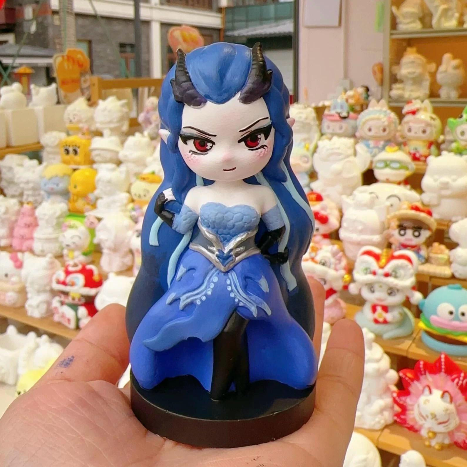 Dragon Girl Clay Mold Painting Kit