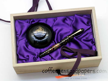 Pilot Namiki Gosyoguruma aka royal wedding limited edition makie fountain pen