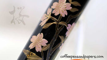 Sailor 1911 Realo Singapore Exclusive Edition Sakura Maki-e Fountain Pen