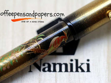 Namiki Yukari Love Birds makie fountain pen