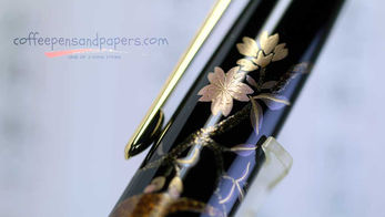 Sailor 1911 Realo Singapore Exclusive Edition Sakura Maki-e Fountain Pen