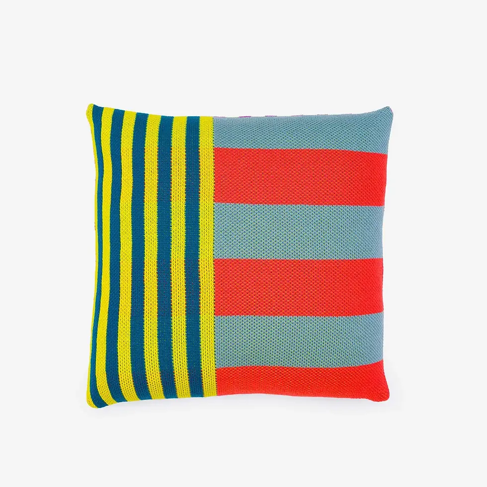 Thumbnail: Verloop Pattern Patch Pillow Cover