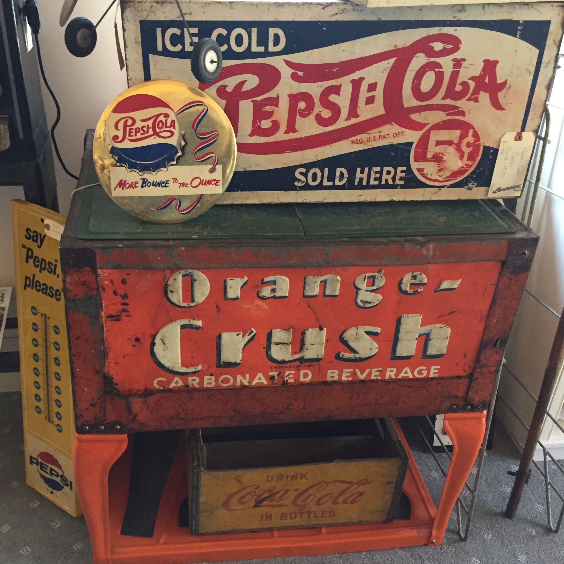 Pepsi & Orange Crush Coolers