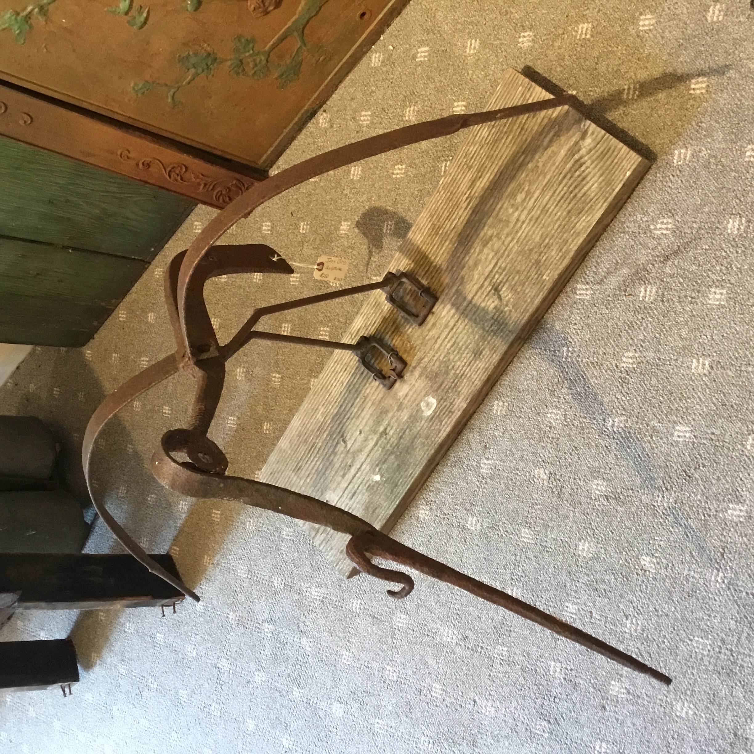 Wrought Iron Bird Sculpture