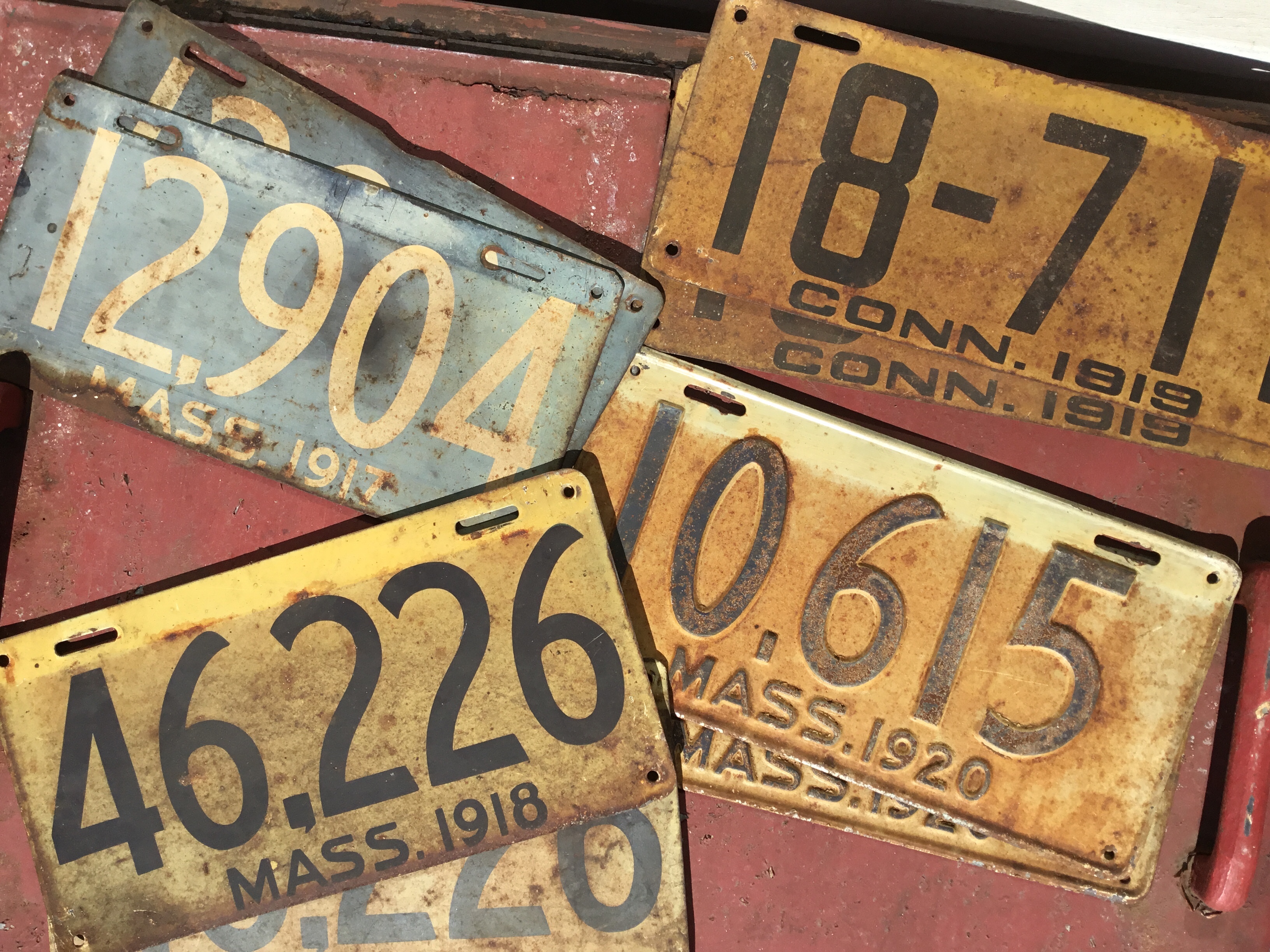 Pairs of License Plates