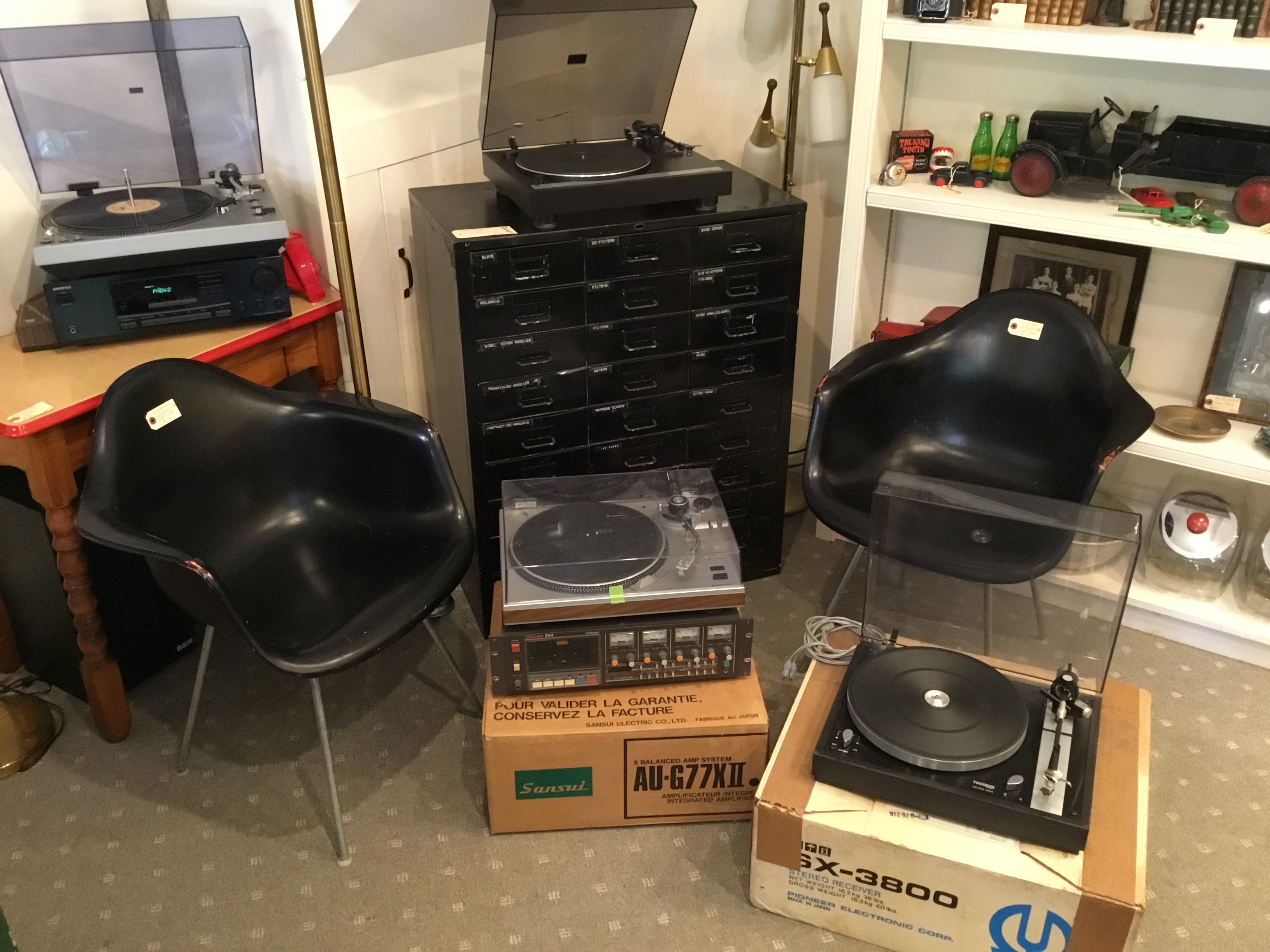 Lots of Audio and Eames Chairs