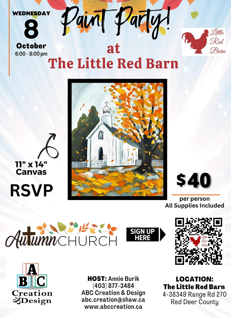 Autumn Paint Party