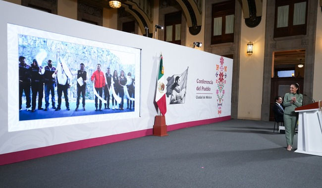 Claudia Sheinbaum da banderazo a la construcción de la Presa Tunal II en Durango
