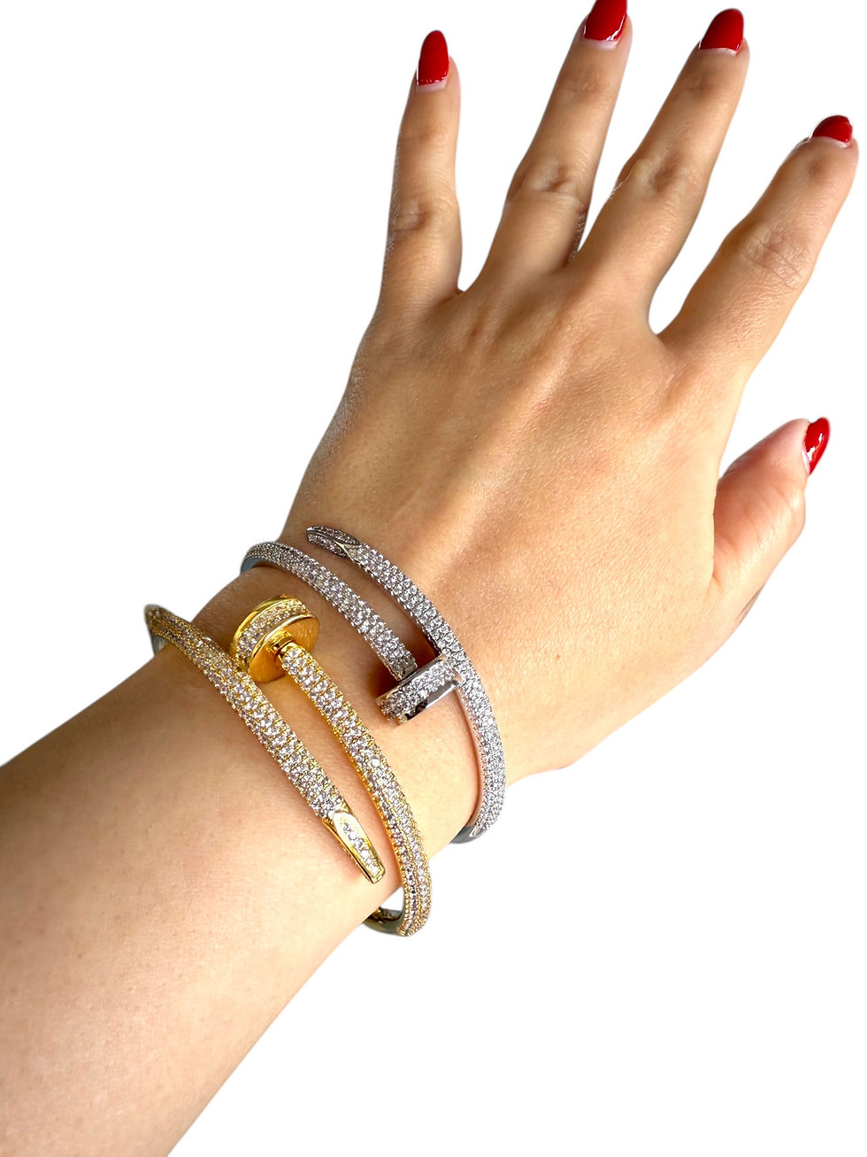 Thumbnail: Twist Luxe Bangle 