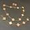 Thumbnail: Golden Light Pink Four Clover Set ( 10 clover necklace)
