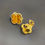 Thumbnail: Tiger Eye Half Set (necklace and earrings)