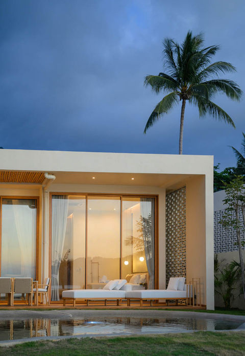 romantic beachfront villa koh phangan