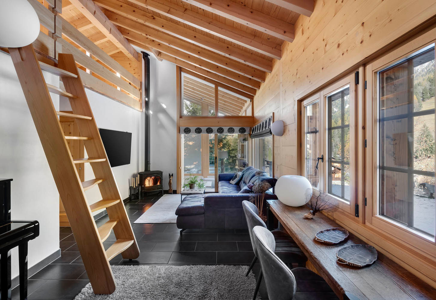 Swiss Alps chalet rental