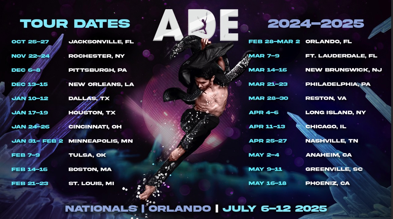 Anaheim, CA • May 911, 2025 ADE Dance Convention