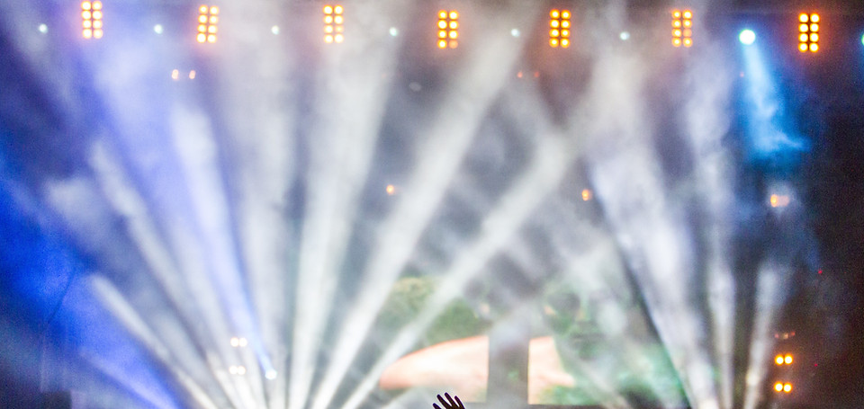 Flashing Lights During Concert