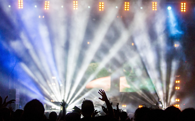 Flashing Lights During Concert