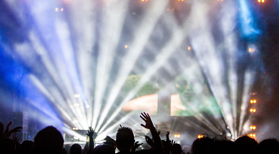 Flashing Lights During Concert