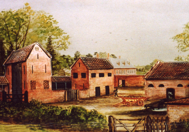 Image of The Black Boys Aylsham in 1810