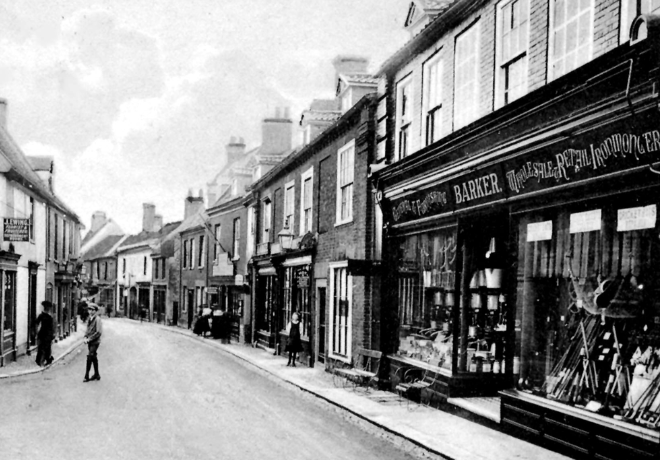 Image of The Black Boys Aylsham in 1810