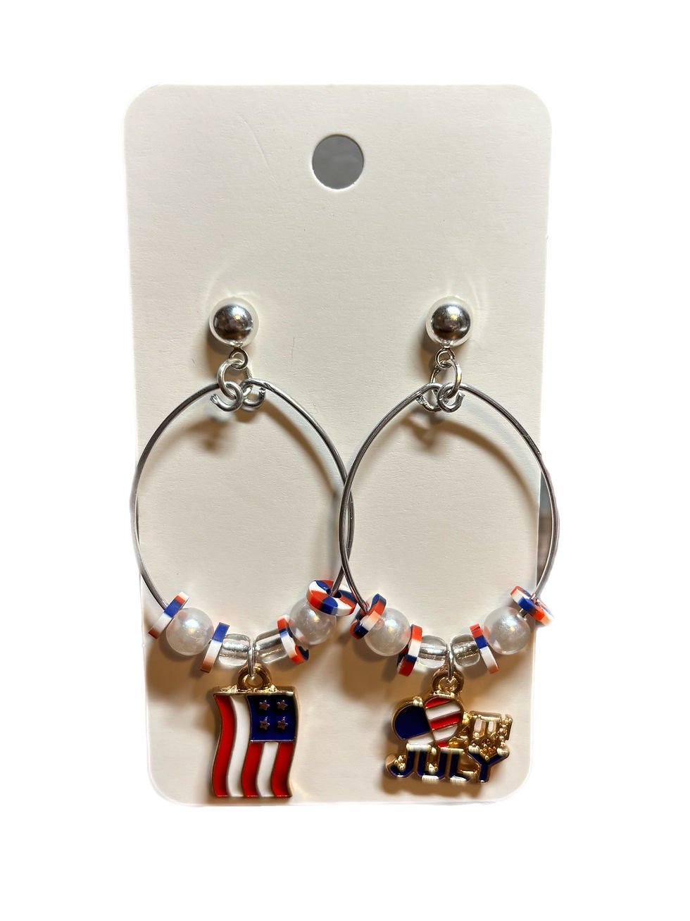 Thumbnail: July 4th Earrings 