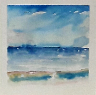 Cours de Mande. Aquarelle en liberté, Veyras, novembre 2022