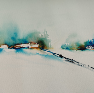 Cours de Maria Valverde. Aquarelle en Liberté, Veyras. février 2026