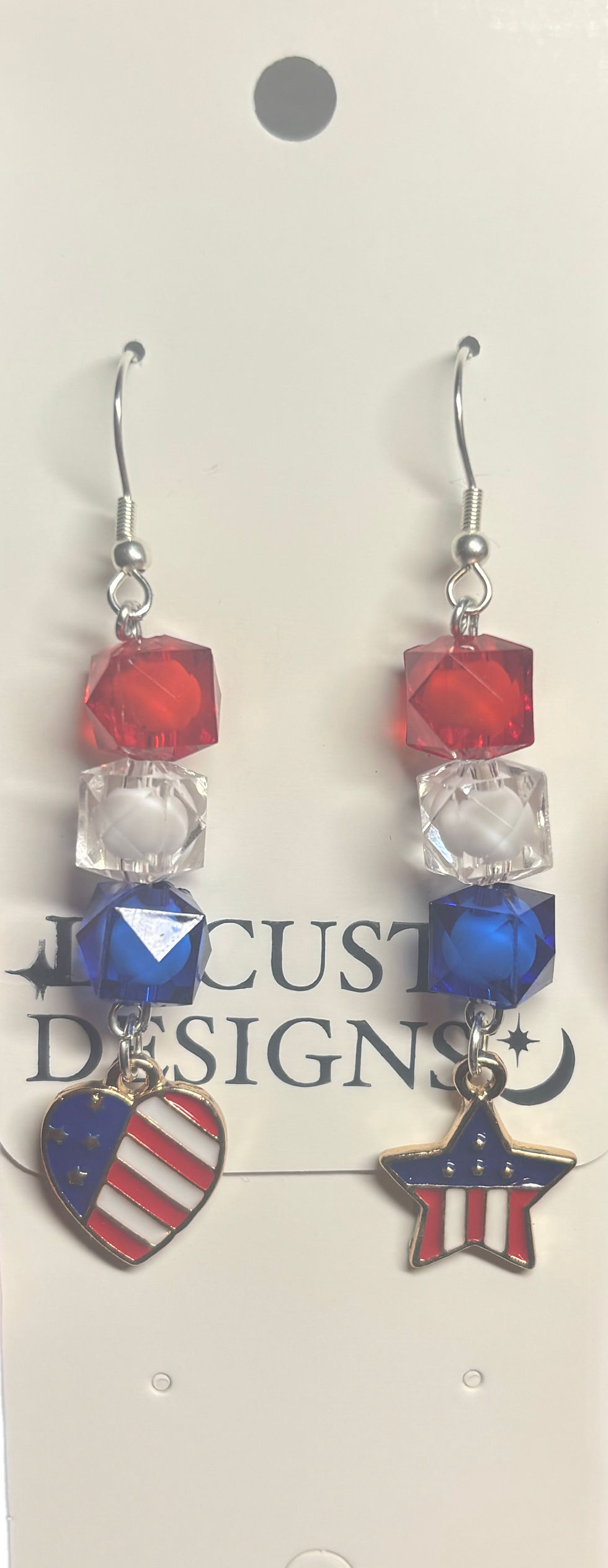Thumbnail: July 4th Earrings 
