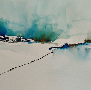Cours de Maria Valverde. Aquarelle en Liberté, Veyras. février 2026