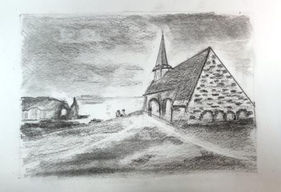 Cours de dessin du mardi soir avec Daniel Delaunay, Aquarelle en liberté Veyras,