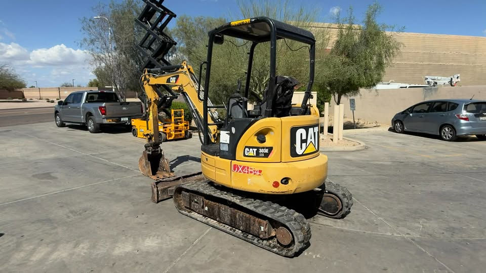 Thumbnail: 2012 CAT 303E CR Mini Excavator