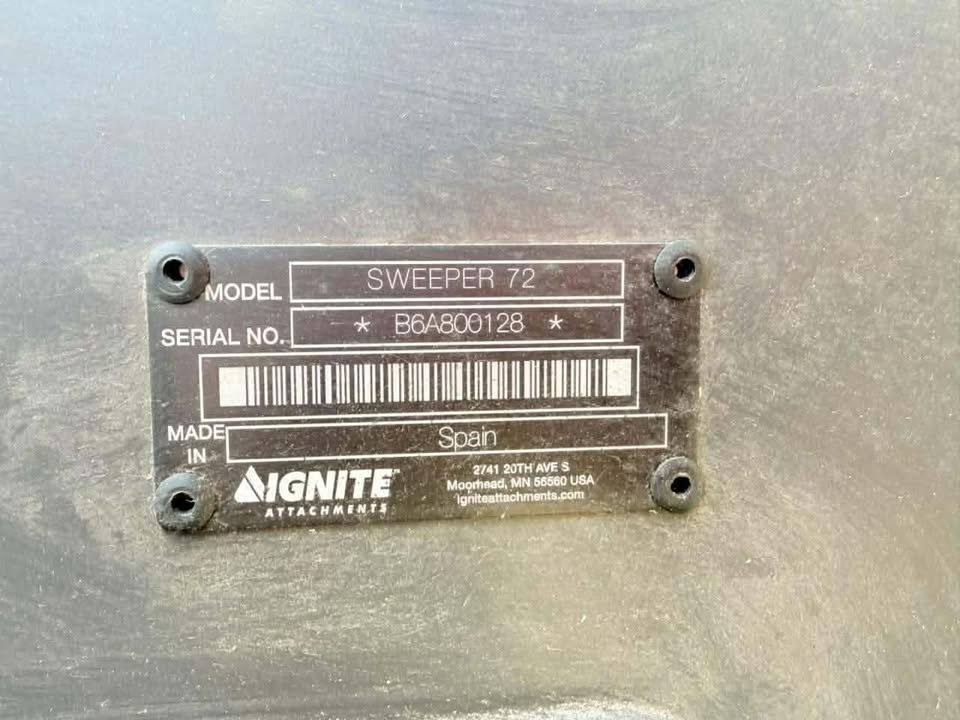 Thumbnail: Brand New Sweeper Attachment 72"