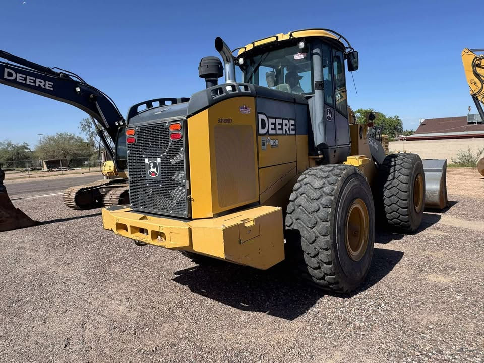 Thumbnail: 2015 Deere 644K Front Loader with Forks