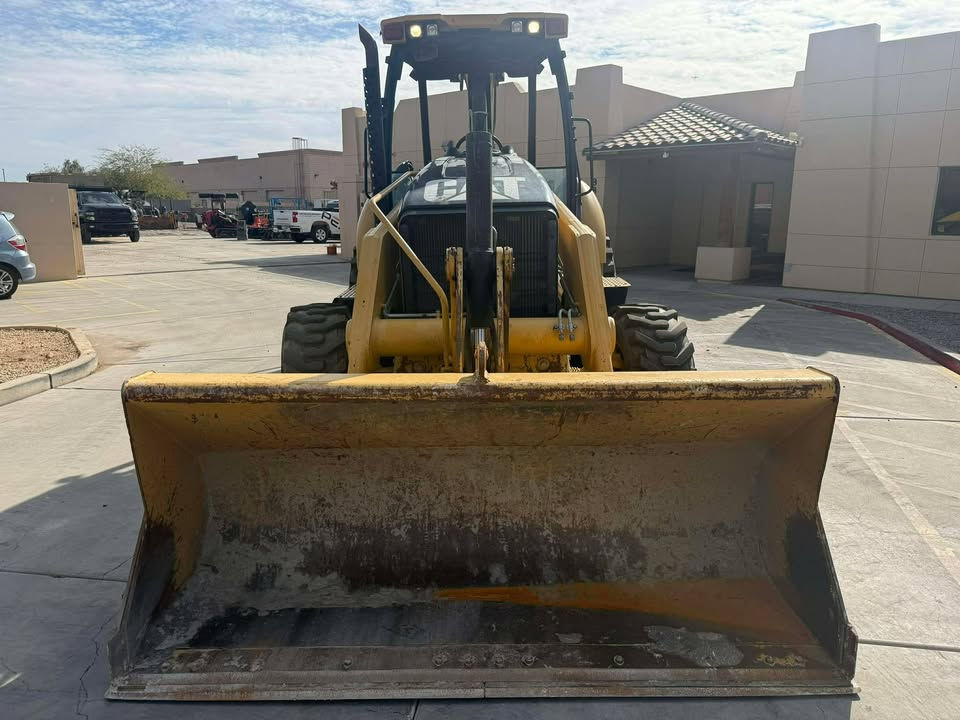 Thumbnail: 2017 CAT 450F Backhoe 4WD Extendahoe
