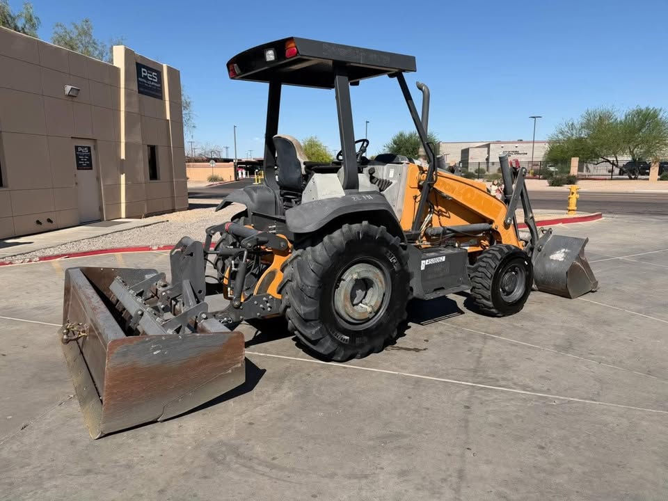 Thumbnail: 2018 CASE 570NEP Skip Loader 4WD