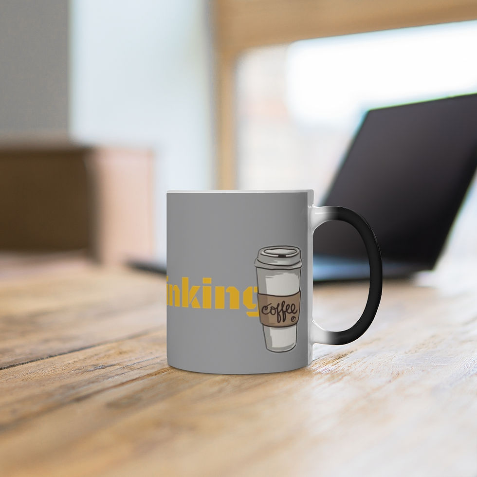 Thumbnail: Why You Muggin I'm Thinking Coffee Changing Mug