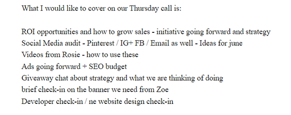 Stakeholder alignment