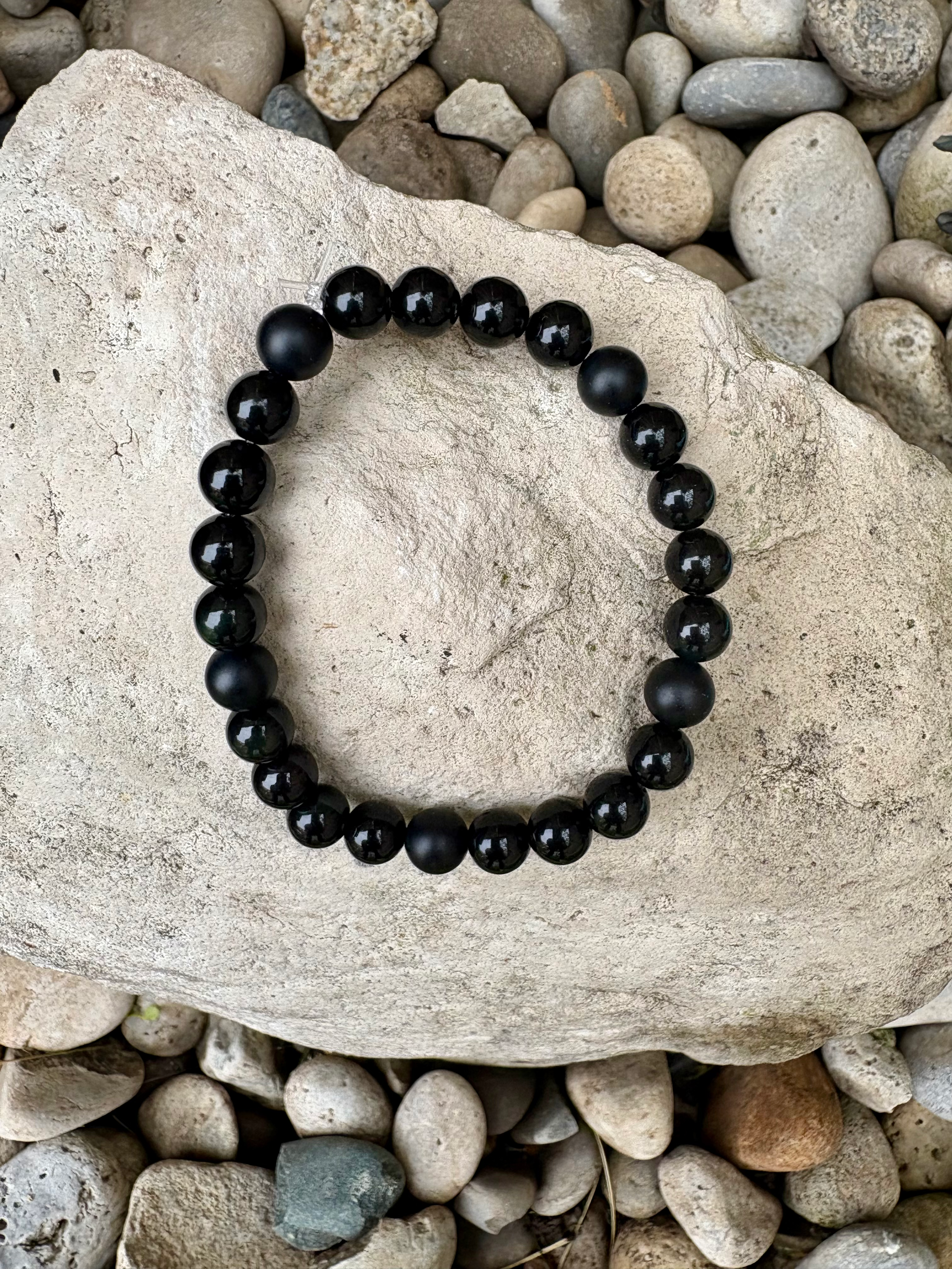 Obsidian and Matte Onyx - 18 cm