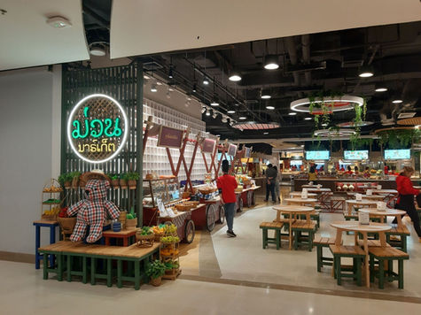 ร้านอาหาร บุฟเฟ่ต์ไทย ในห้างสรรพสินค้า
