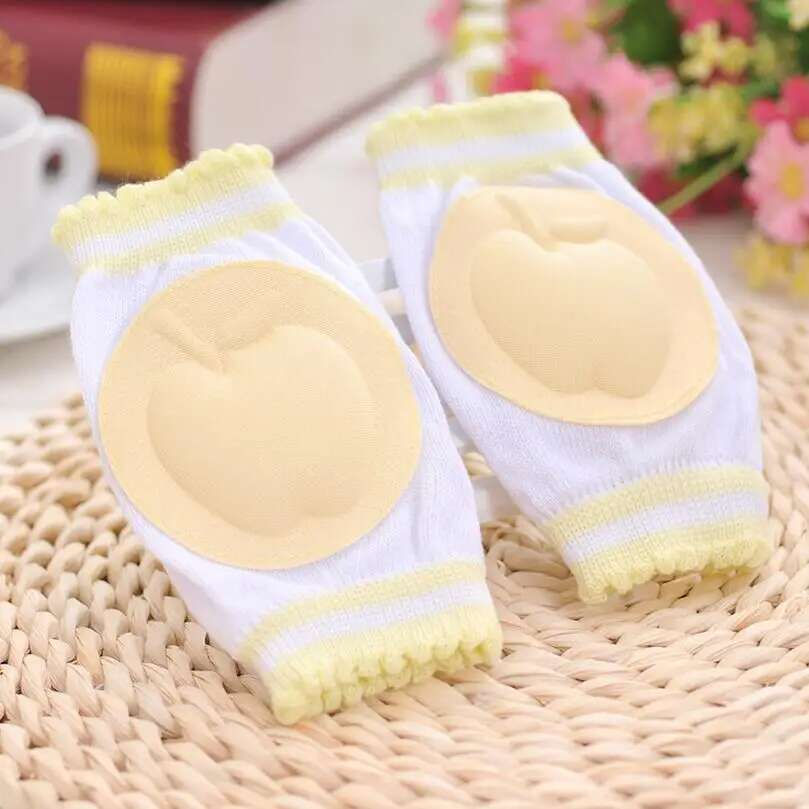 Thumbnail: 1 Pair Kids Safety Crawling Elbow Kneepad Cushion Toddlers Baby Girls Boys Knee 